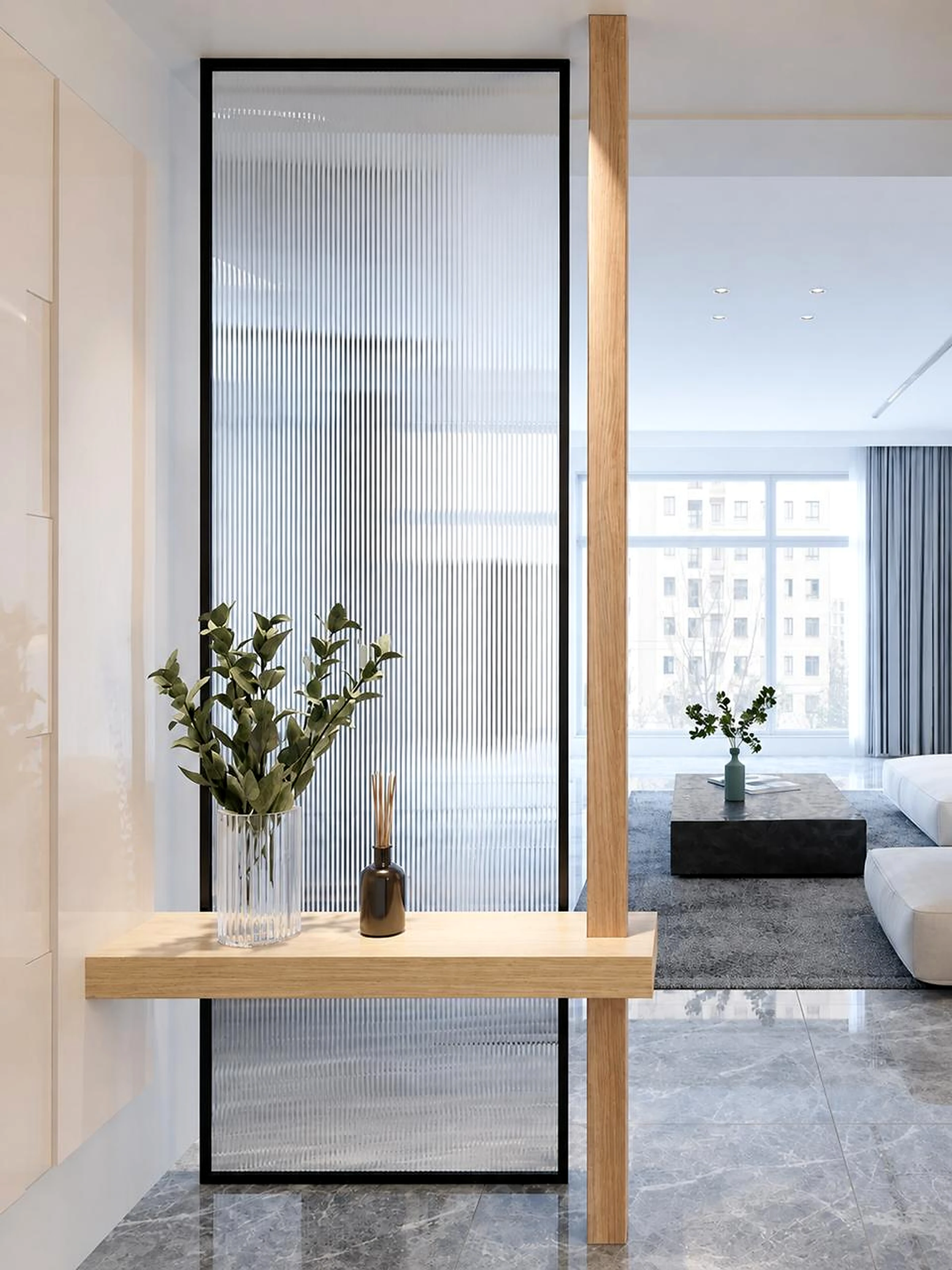 Premium architectural glass partition
